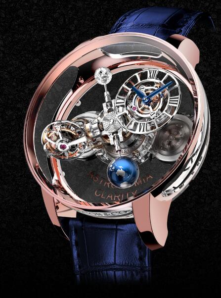 Jacob & Co Replica watch Grand Complication Masterpieces ASTRONOMIA CLARITY AT120.40.AD.SD.A